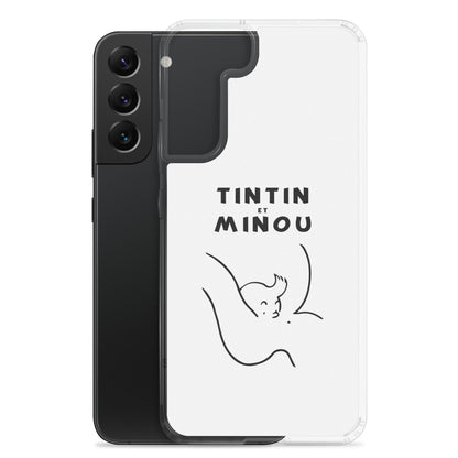 Coque Samsung Tintin et minou - Sedurro