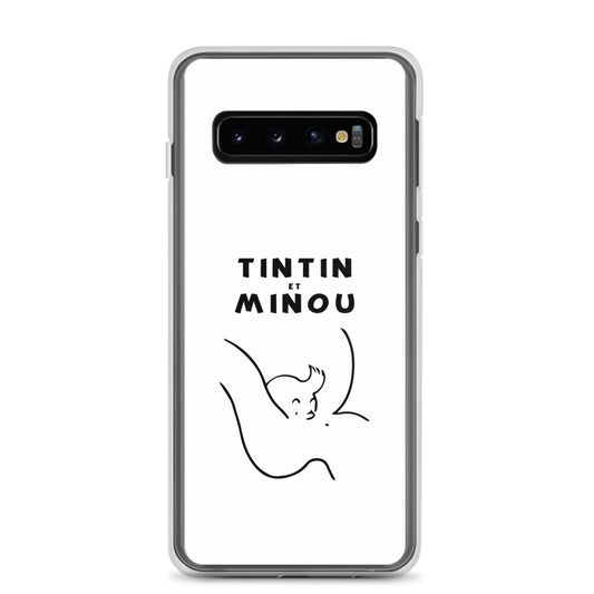 Coque Samsung Tintin et minou Samsung Galaxy S10 - Sedurro