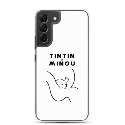 Coque Samsung Tintin et minou Samsung Galaxy S22 Plus - Sedurro