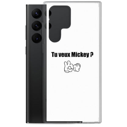 Coque Samsung Tu veux Mickey - Sedurro