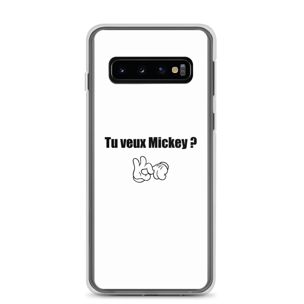 Coque Samsung Tu veux Mickey Samsung Galaxy S10 - Sedurro