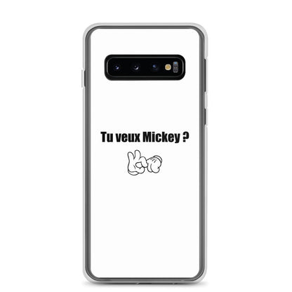 Coque Samsung Tu veux Mickey Samsung Galaxy S10 - Sedurro