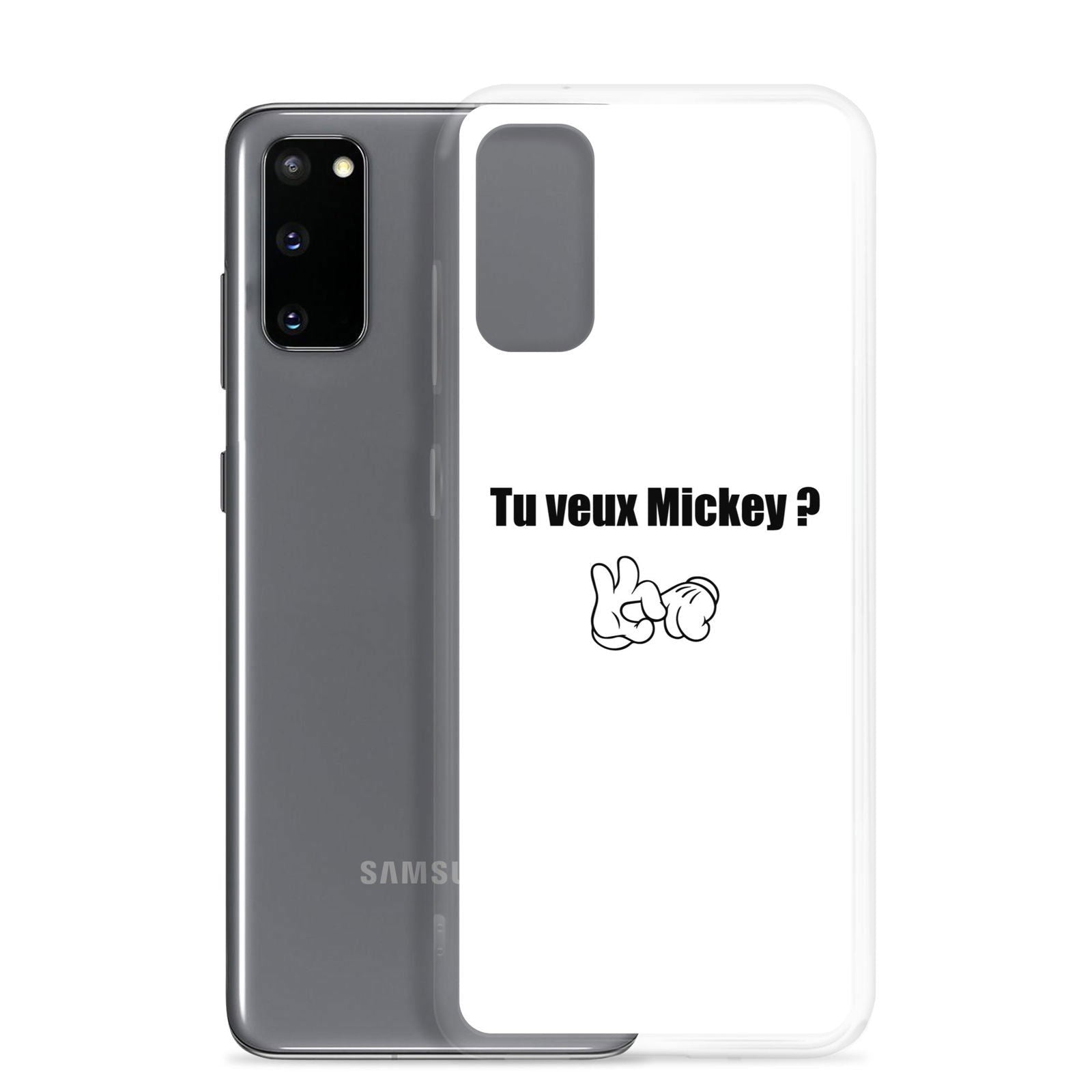 Coque Samsung Tu veux Mickey - Sedurro