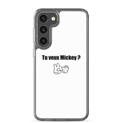 Coque Samsung Tu veux Mickey Samsung Galaxy S23 Plus - Sedurro