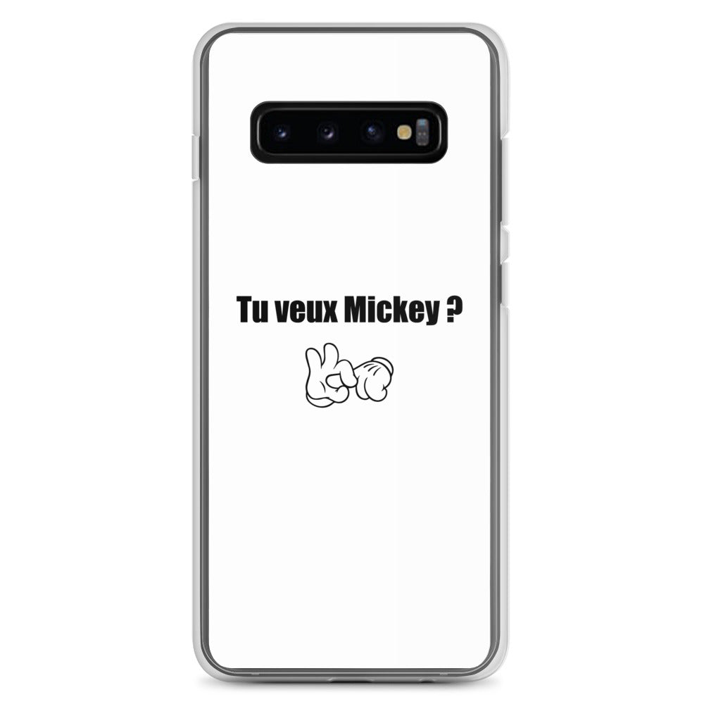 Coque Samsung Tu veux Mickey Samsung Galaxy S10+ - Sedurro