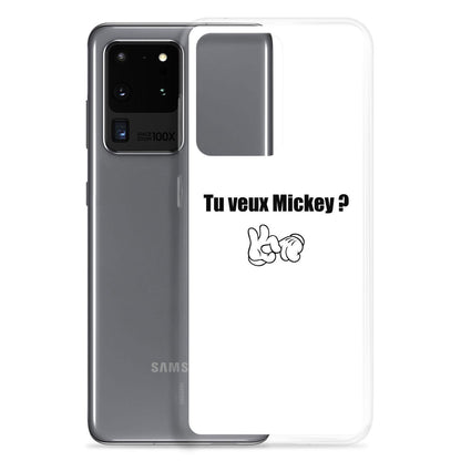 Coque Samsung Tu veux Mickey - Sedurro