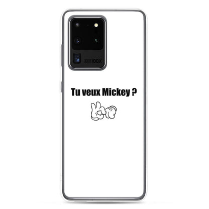 Coque Samsung Tu veux Mickey Samsung Galaxy S20 Ultra - Sedurro