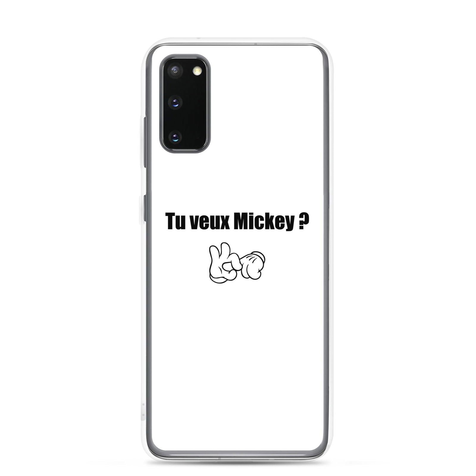 Coque Samsung Tu veux Mickey Samsung Galaxy S20 - Sedurro