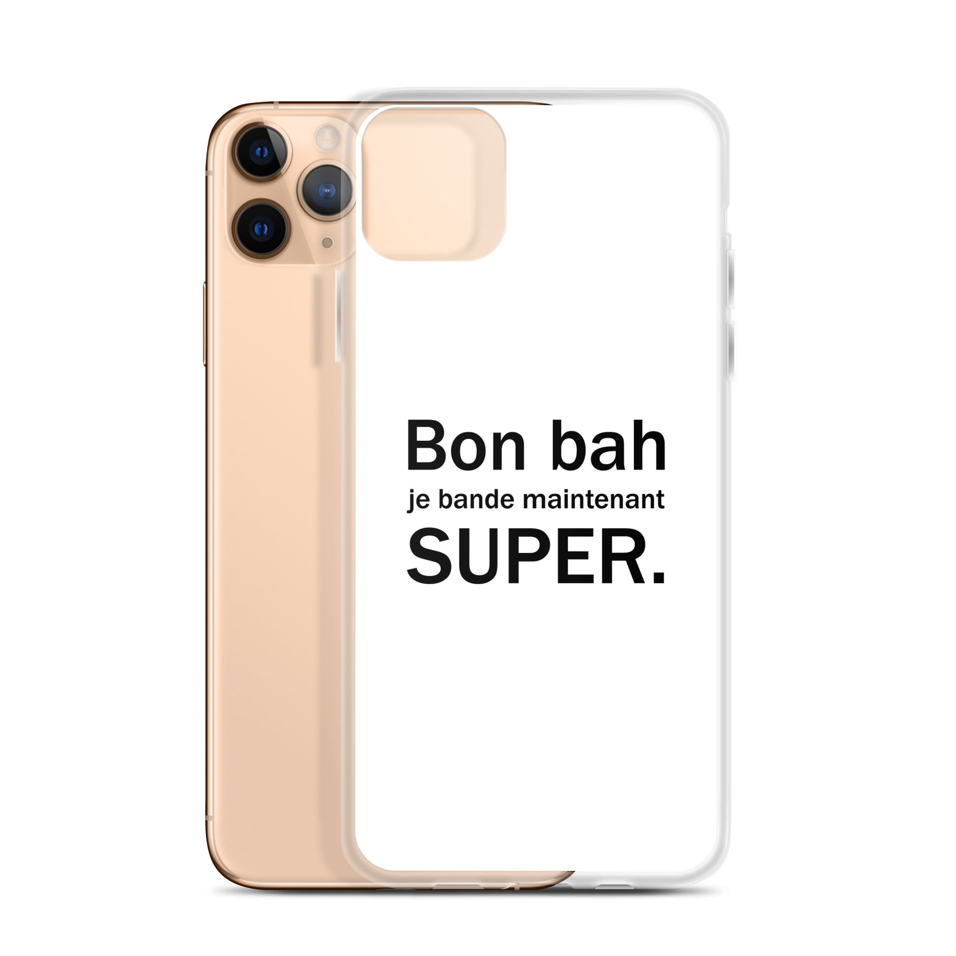 Coque iPhone Bon bah je bande maintenant super - Sedurro