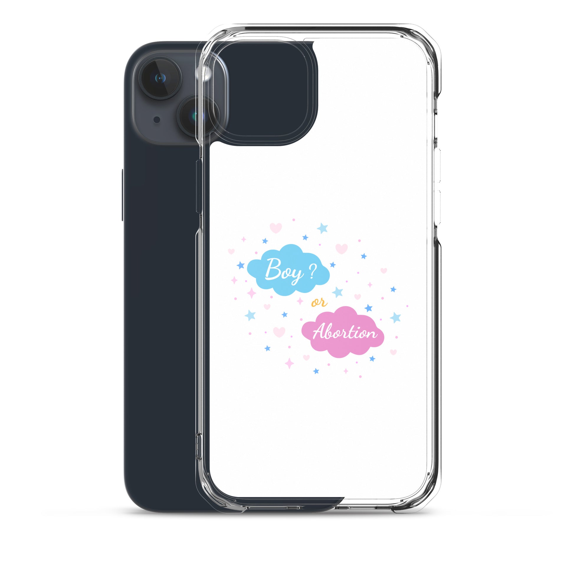 Coque iPhone Boy or abortion gender reveal - Sedurro