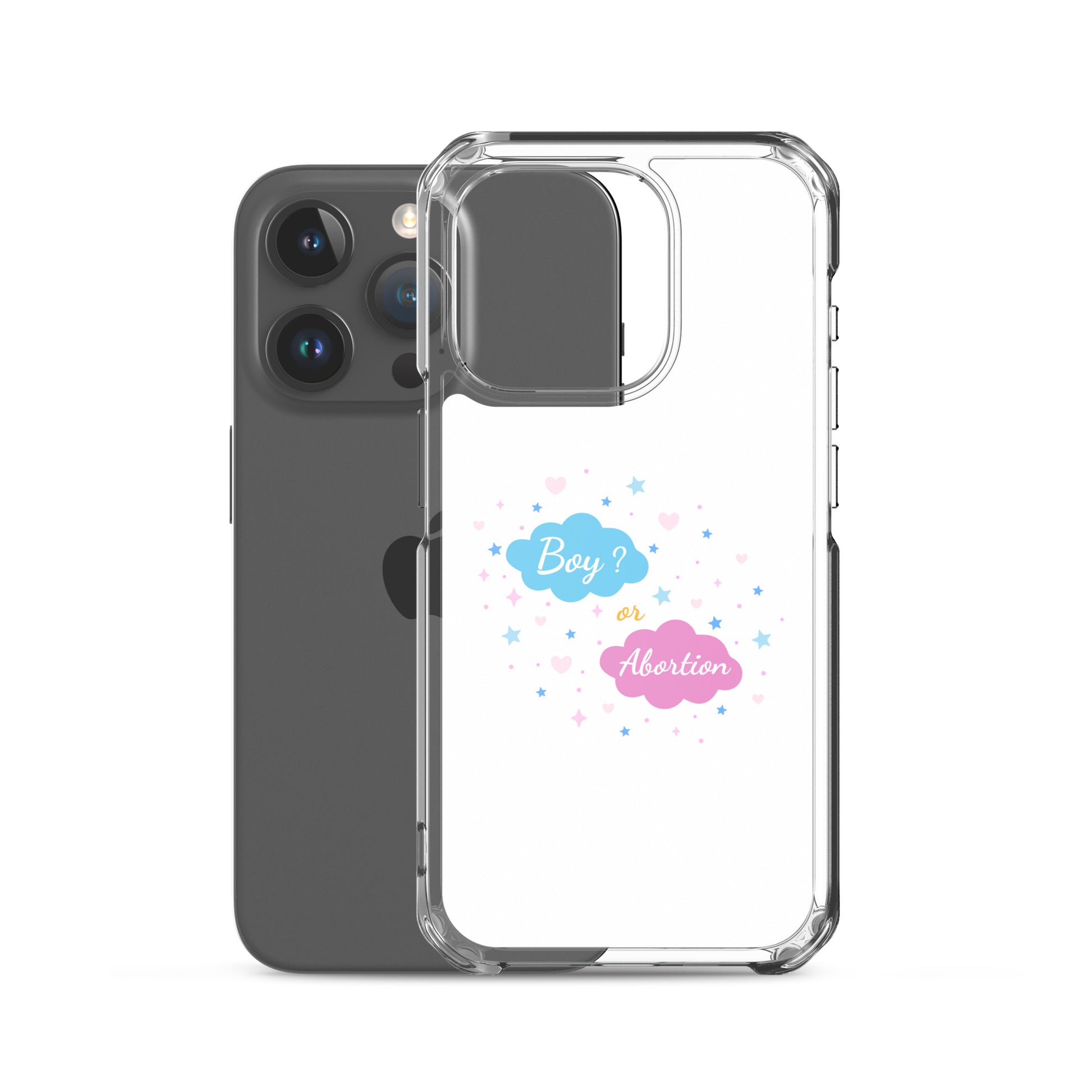 Coque iPhone Boy or abortion gender reveal - Sedurro