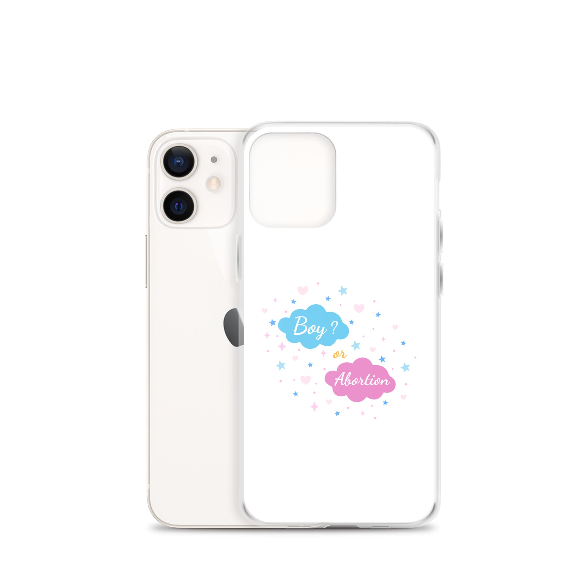 Coque iPhone Boy or abortion gender reveal - Sedurro