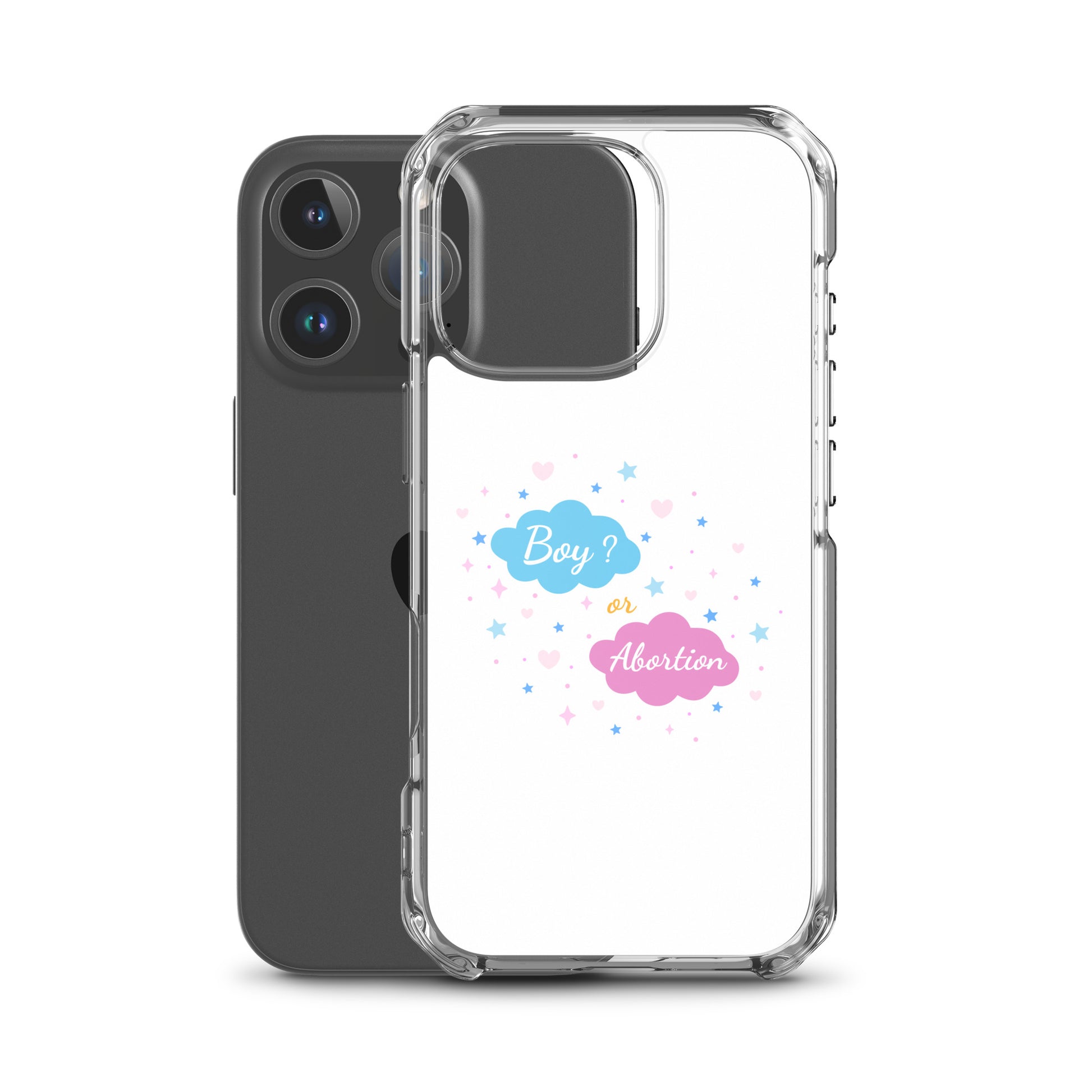 Coque iPhone Boy or abortion gender reveal - Sedurro