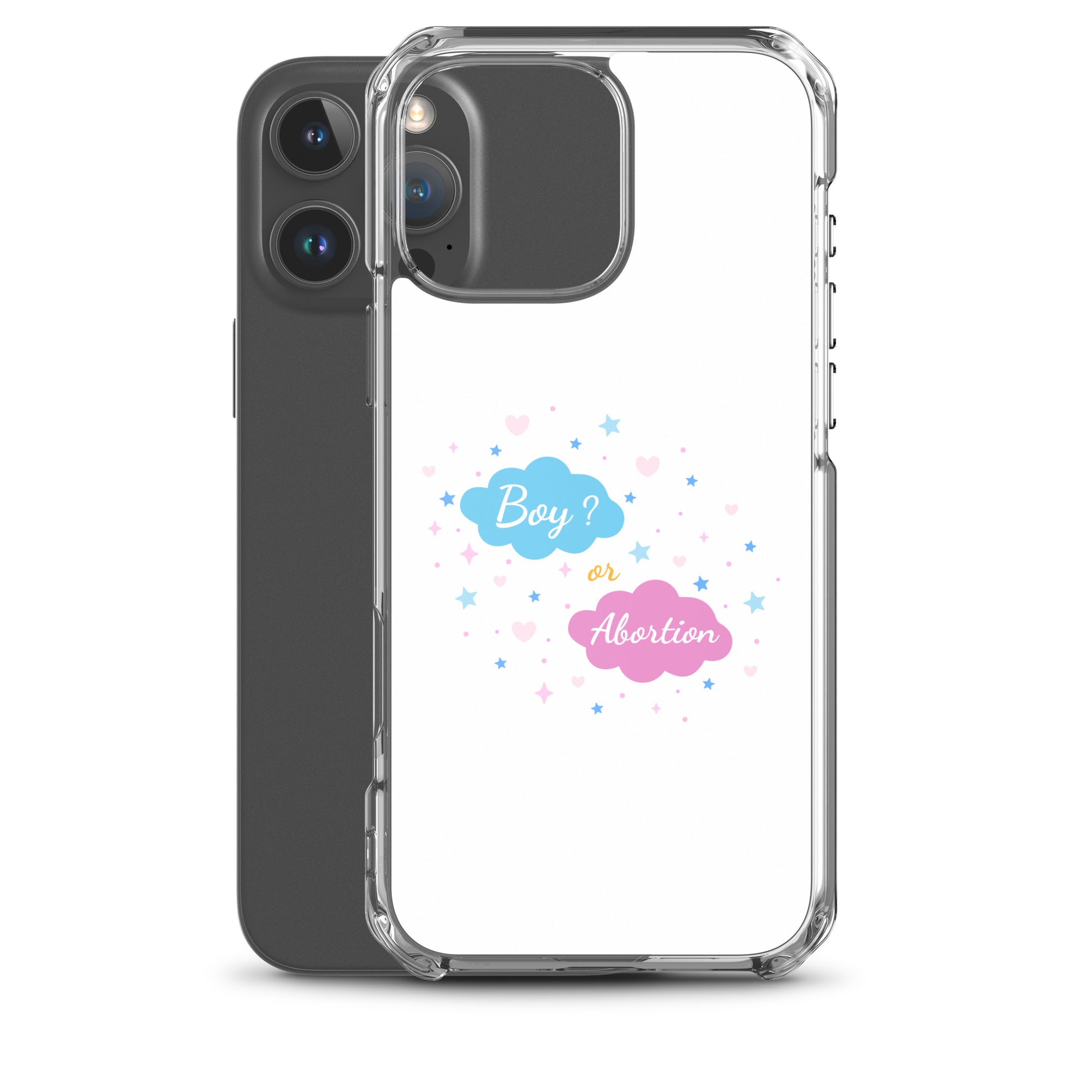 Coque iPhone Boy or abortion gender reveal - Sedurro