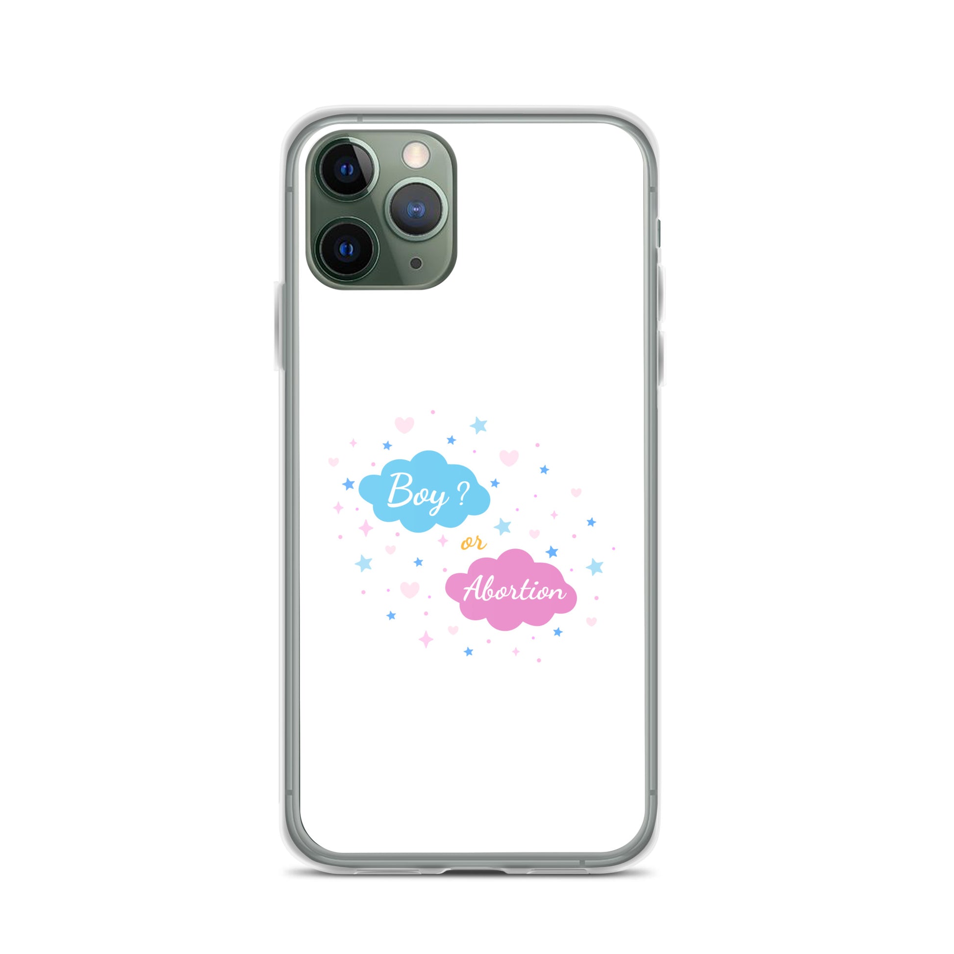 Coque iPhone Boy or abortion gender reveal iPhone 11 Pro - Sedurro