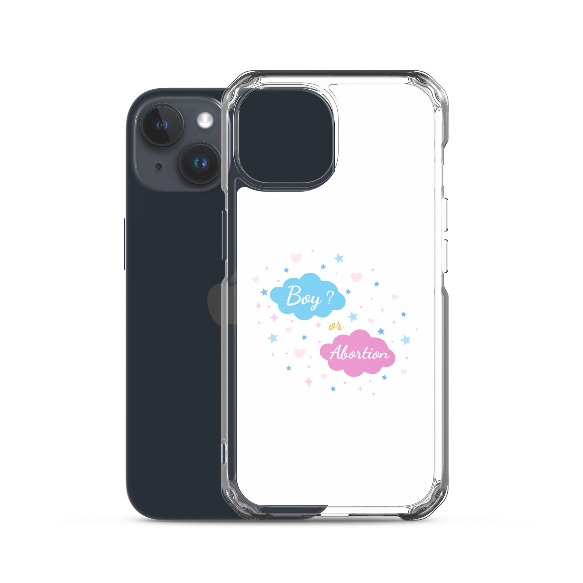 Coque iPhone Boy or abortion gender reveal - Sedurro