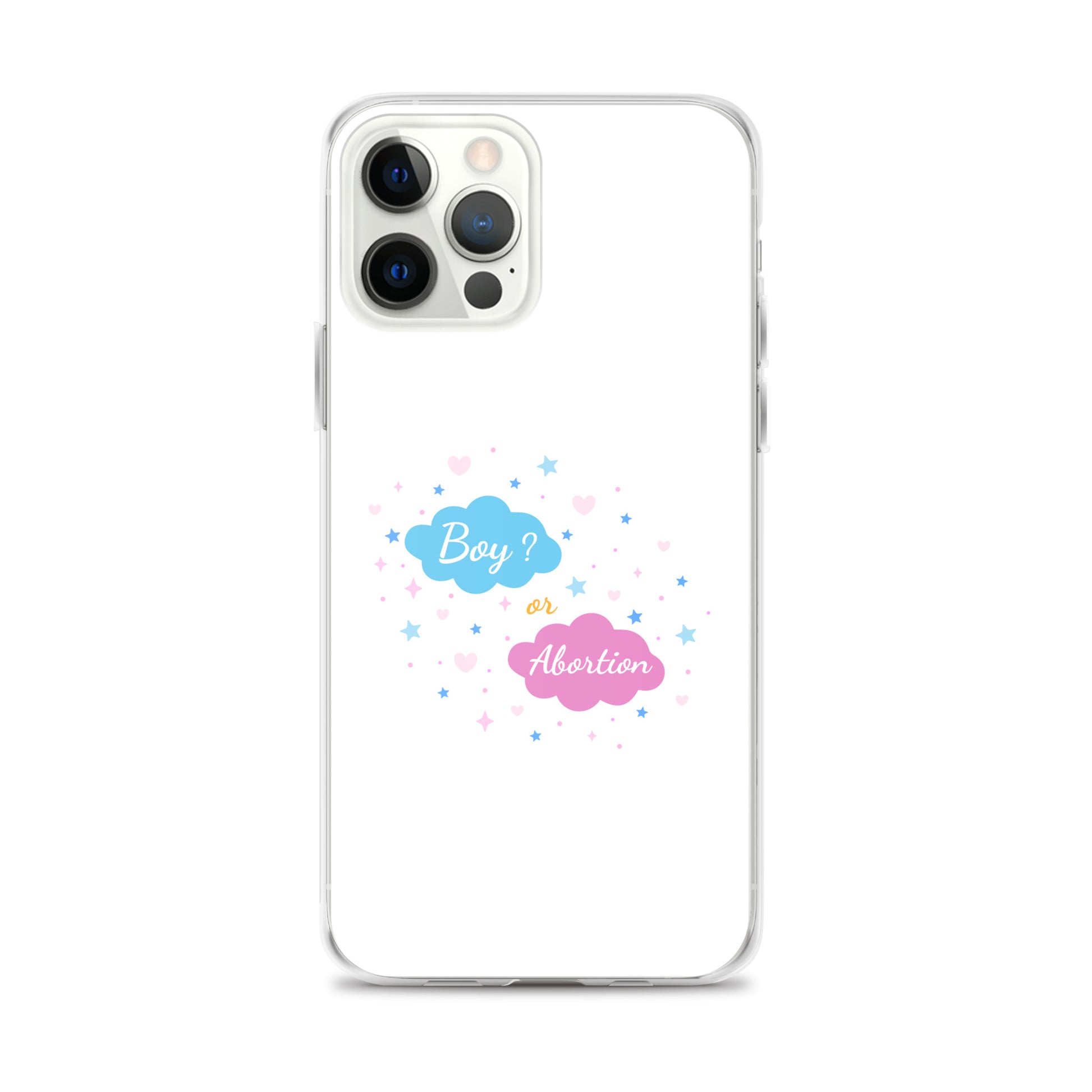 Coque iPhone Boy or abortion gender reveal iPhone 12 Pro Max - Sedurro