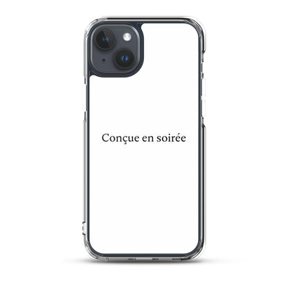 Coque iPhone Conçue en soirée iPhone 15 Plus - Sedurro