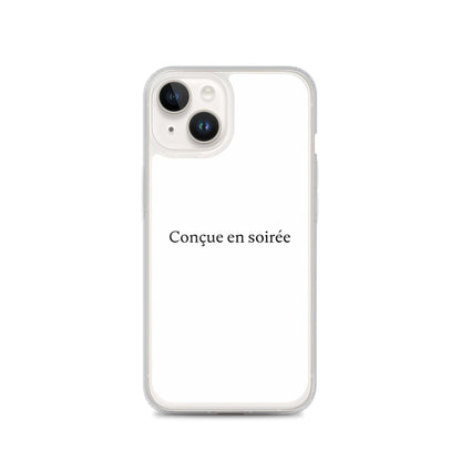 Coque iPhone Conçue en soirée iPhone 14 - Sedurro