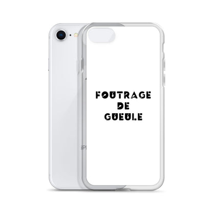 Coque iPhone Foutrage de gueule - Sedurro