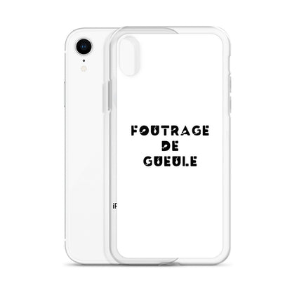 Coque iPhone Foutrage de gueule - Sedurro