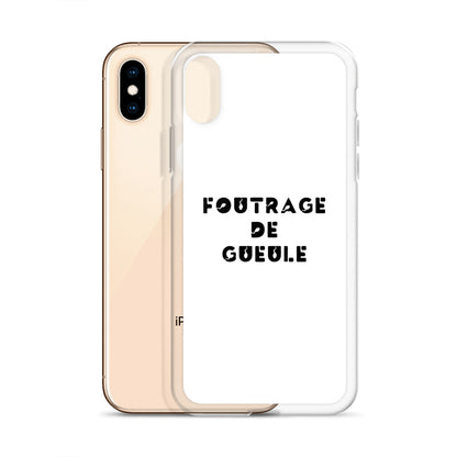 Coque iPhone Foutrage de gueule - Sedurro