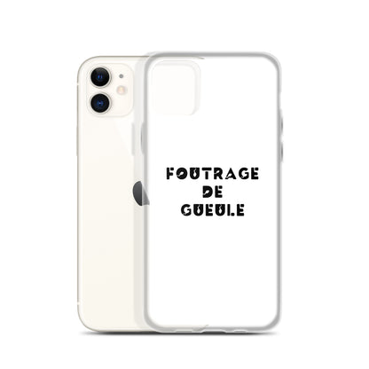 Coque iPhone Foutrage de gueule - Sedurro