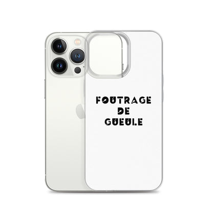 Coque iPhone Foutrage de gueule - Sedurro