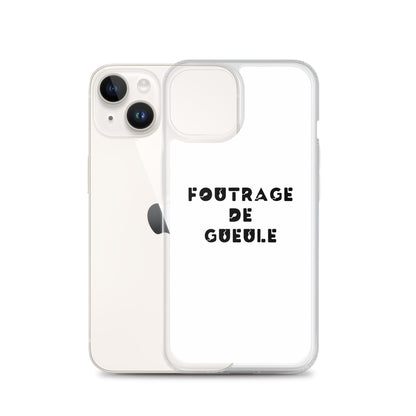 Coque iPhone Foutrage de gueule - Sedurro