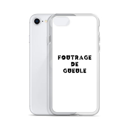 Coque iPhone Foutrage de gueule - Sedurro