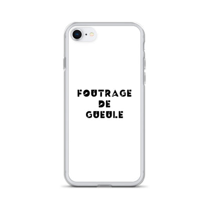 Coque iPhone Foutrage de gueule - Sedurro