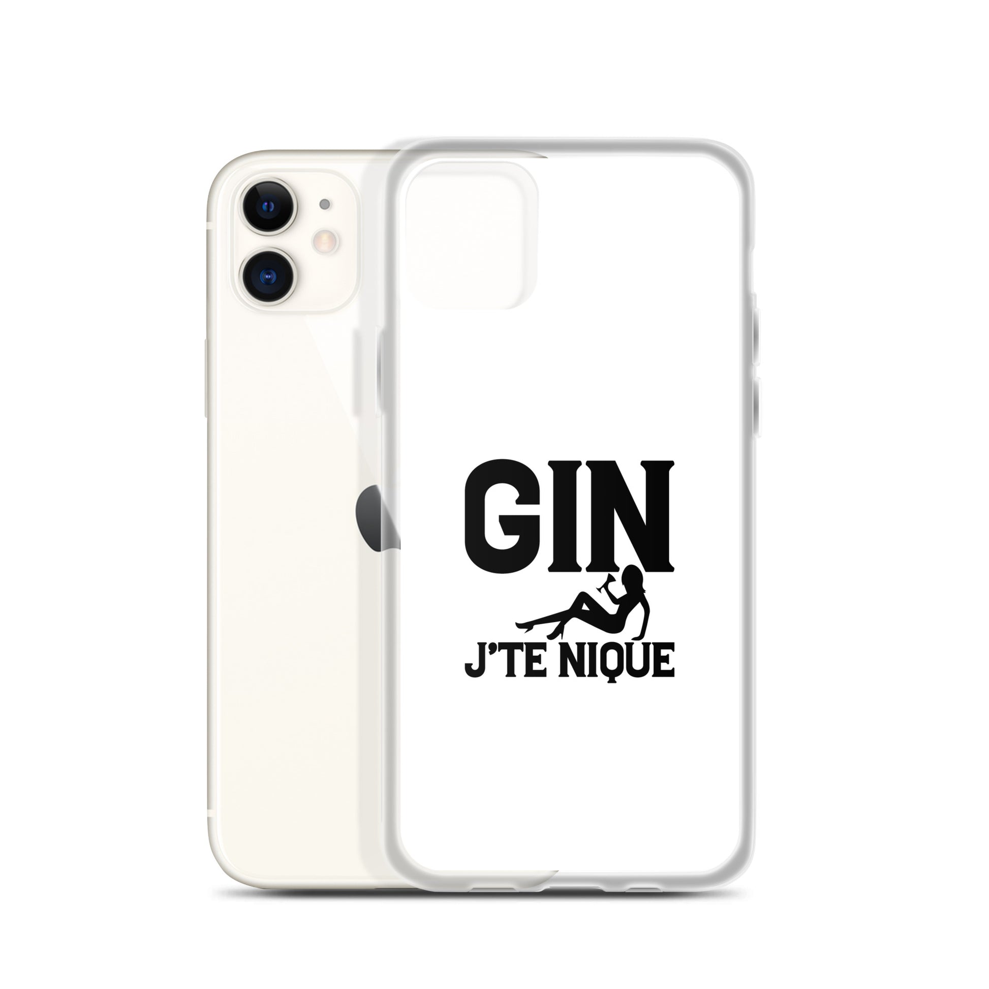 Coque iPhone Gin j'te nique - Sedurro