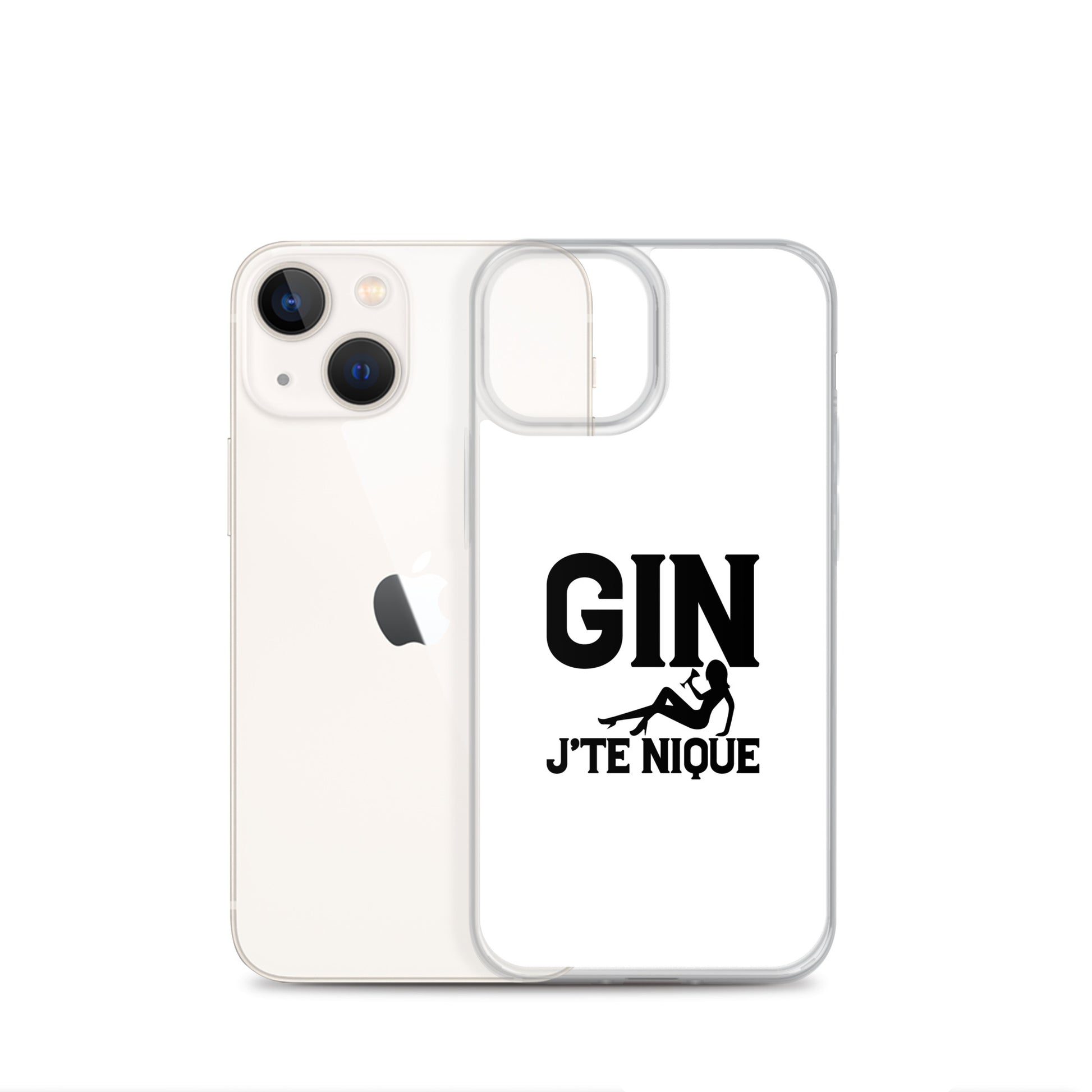 Coque iPhone Gin j'te nique - Sedurro