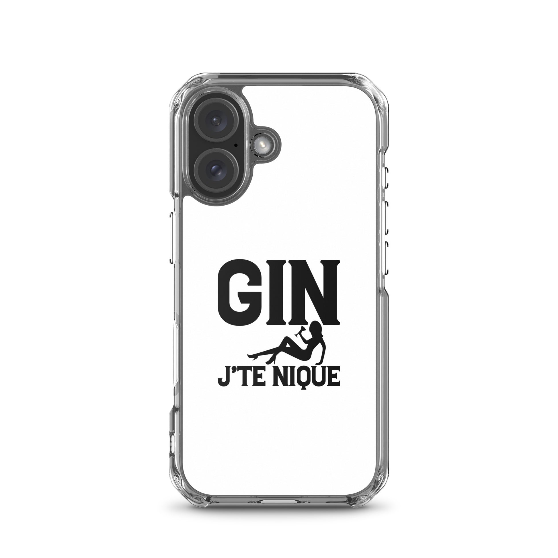 Coque iPhone Gin j'te nique iPhone 16 - Sedurro