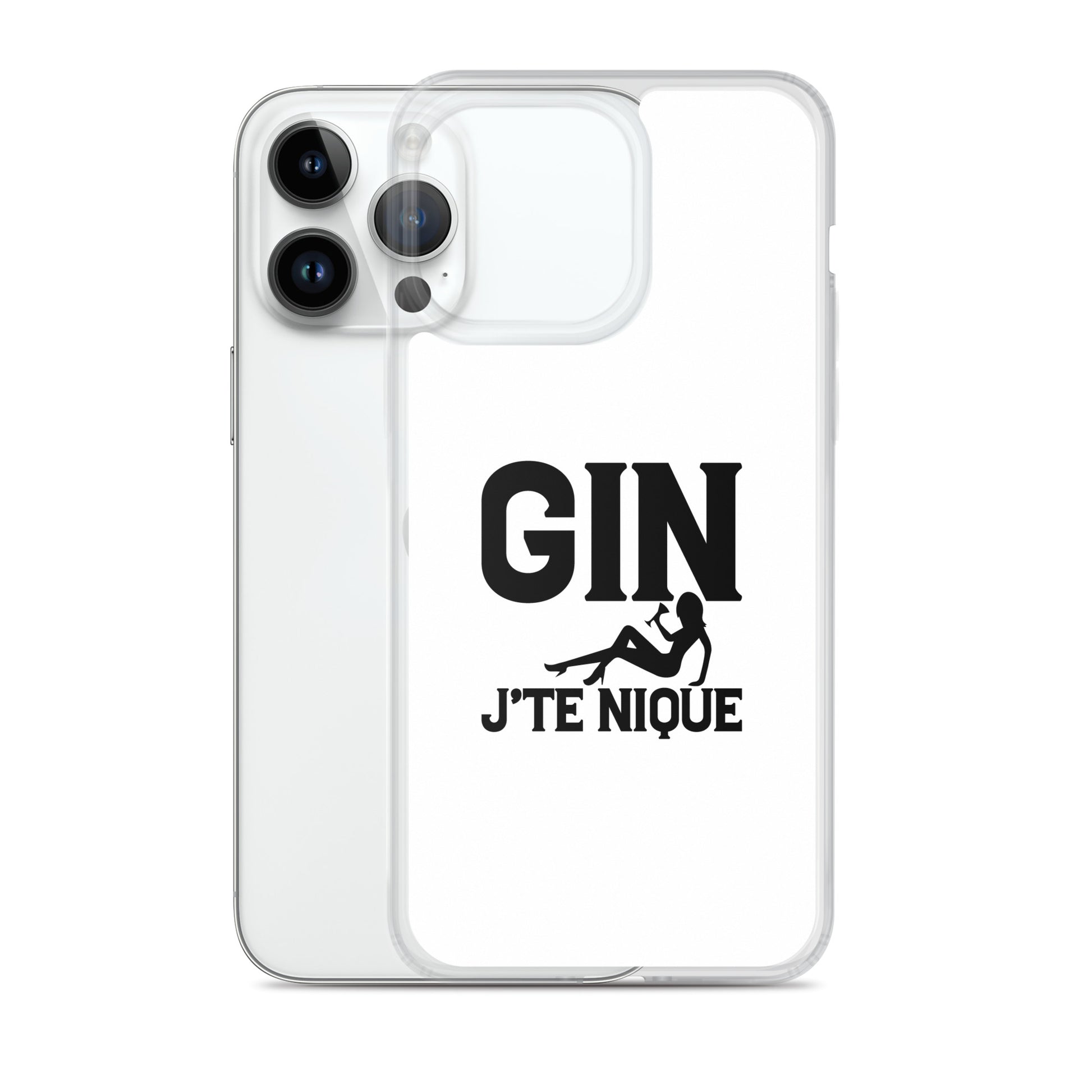 Coque iPhone Gin j'te nique - Sedurro