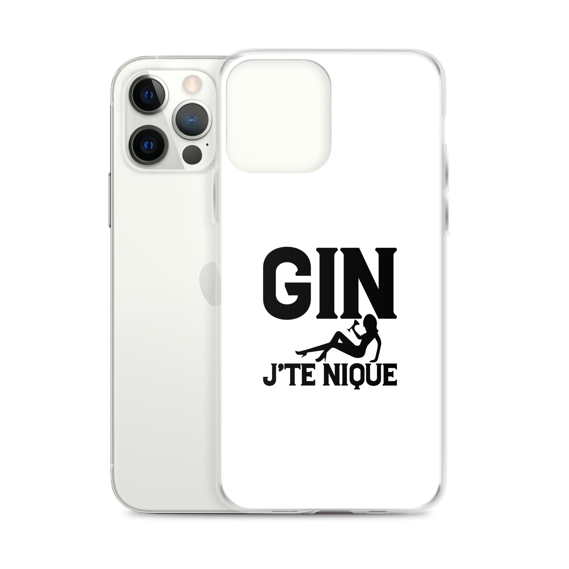 Coque iPhone Gin j'te nique - Sedurro