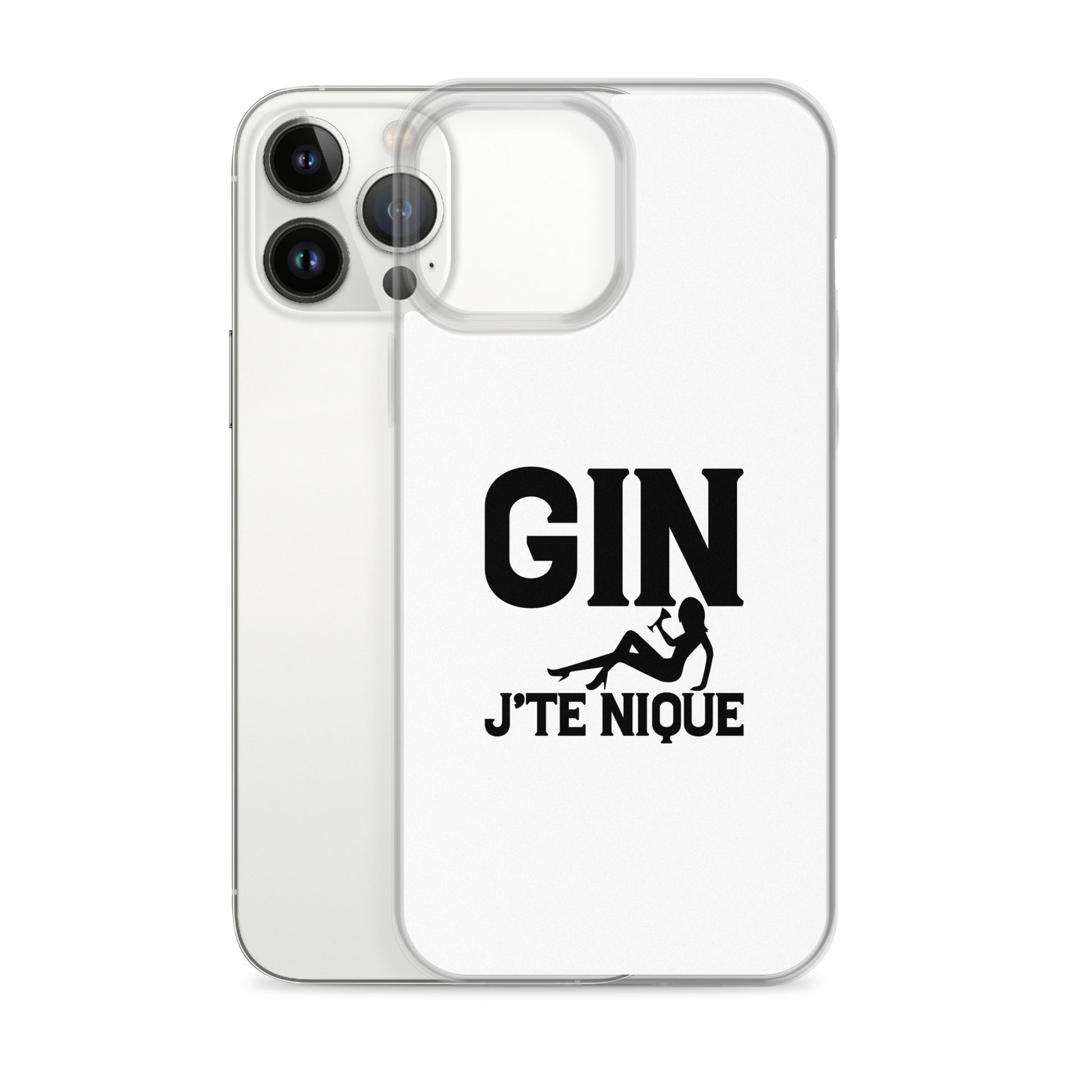 Coque iPhone Gin j'te nique - Sedurro