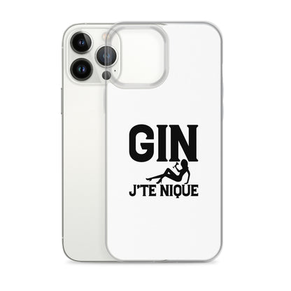 Coque iPhone Gin j'te nique - Sedurro