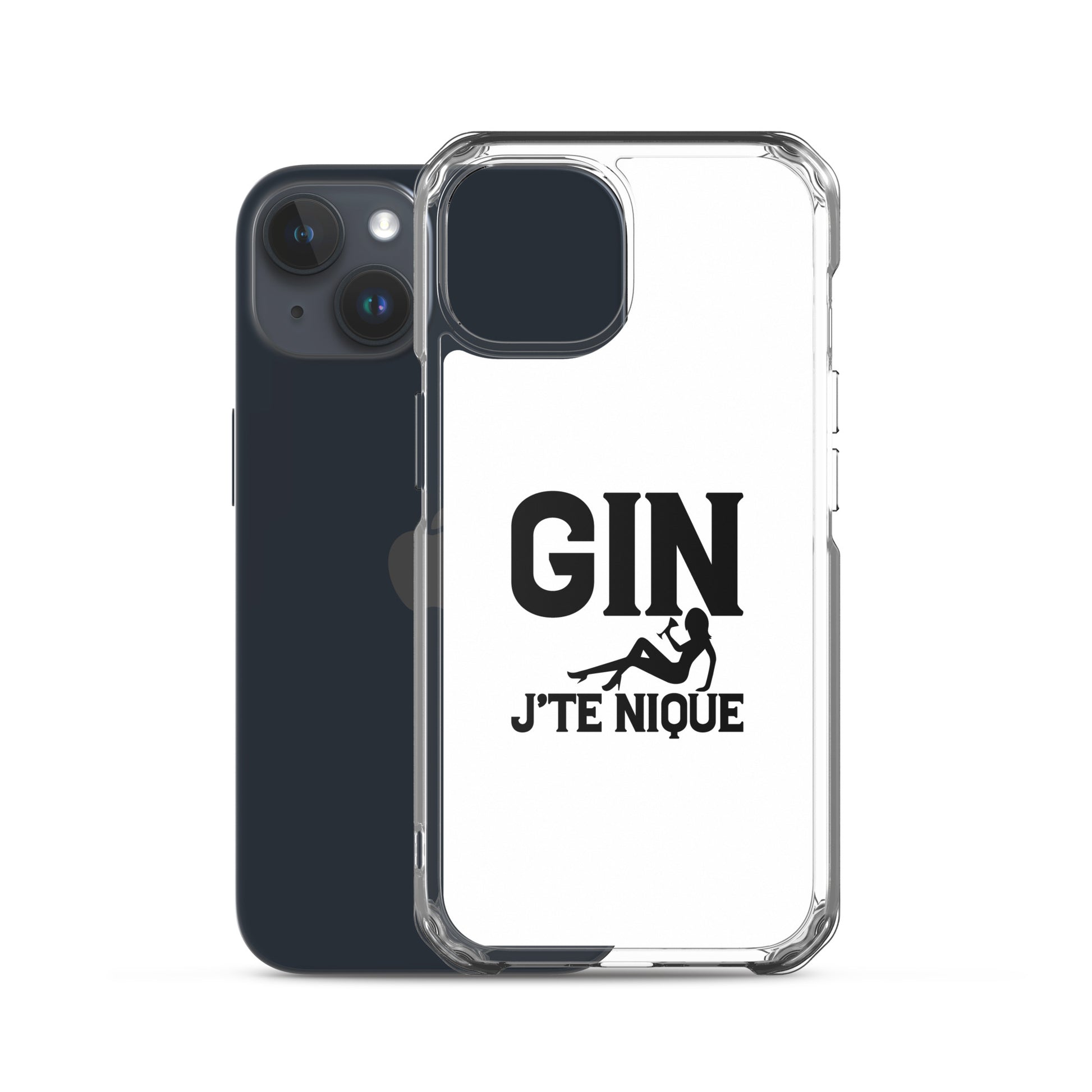 Coque iPhone Gin j'te nique - Sedurro