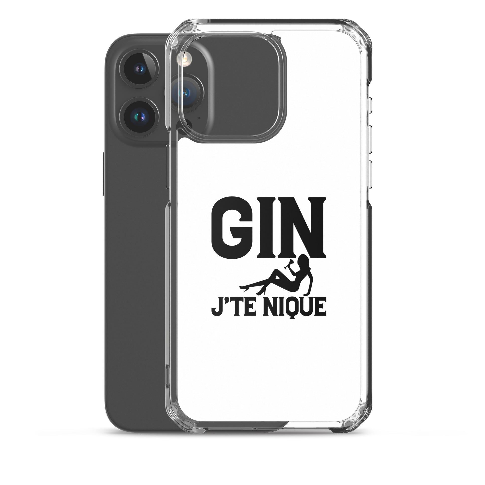 Coque iPhone Gin j'te nique - Sedurro