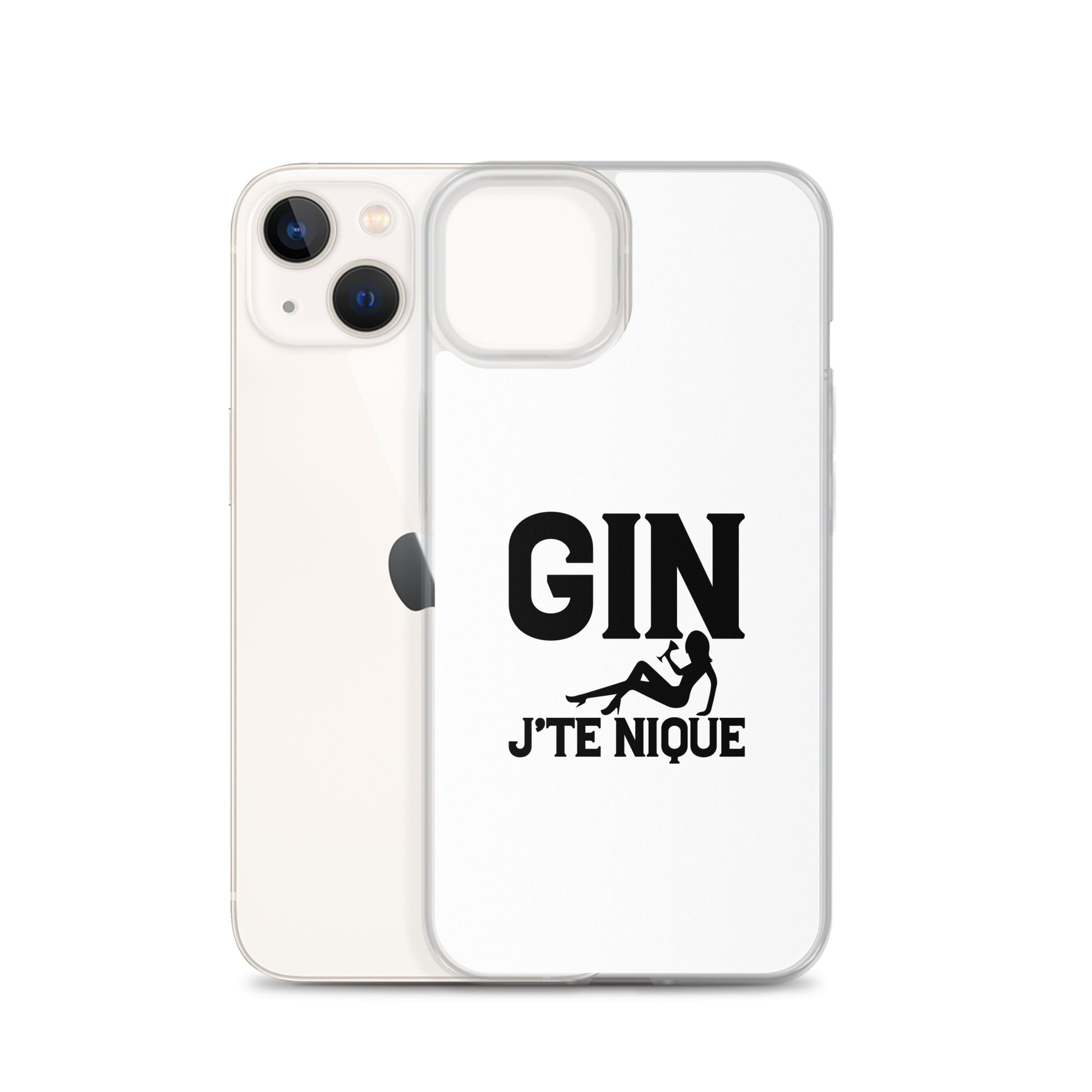Coque iPhone Gin j'te nique - Sedurro