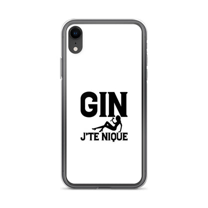 Coque iPhone Gin j'te nique iPhone XR - Sedurro