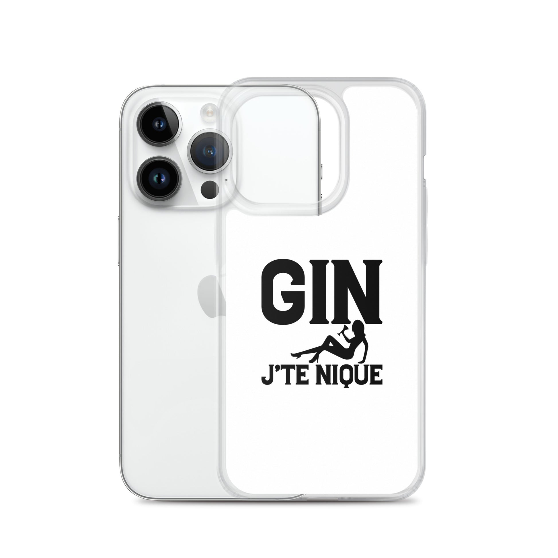 Coque iPhone Gin j'te nique - Sedurro