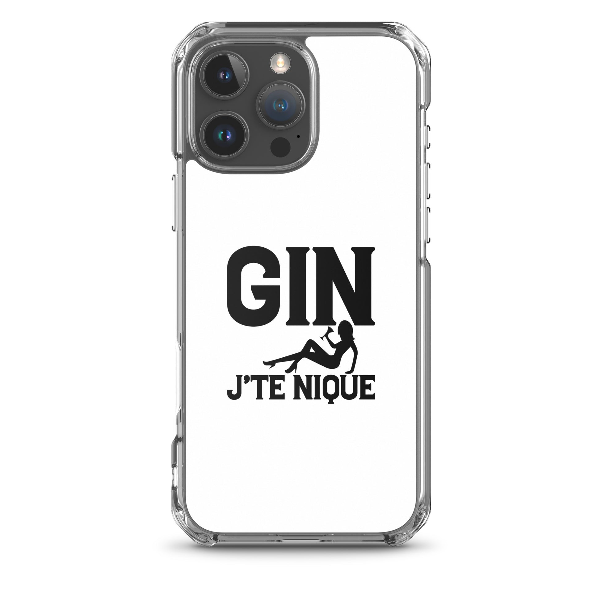 Coque iPhone Gin j'te nique iPhone 16 Pro Max - Sedurro