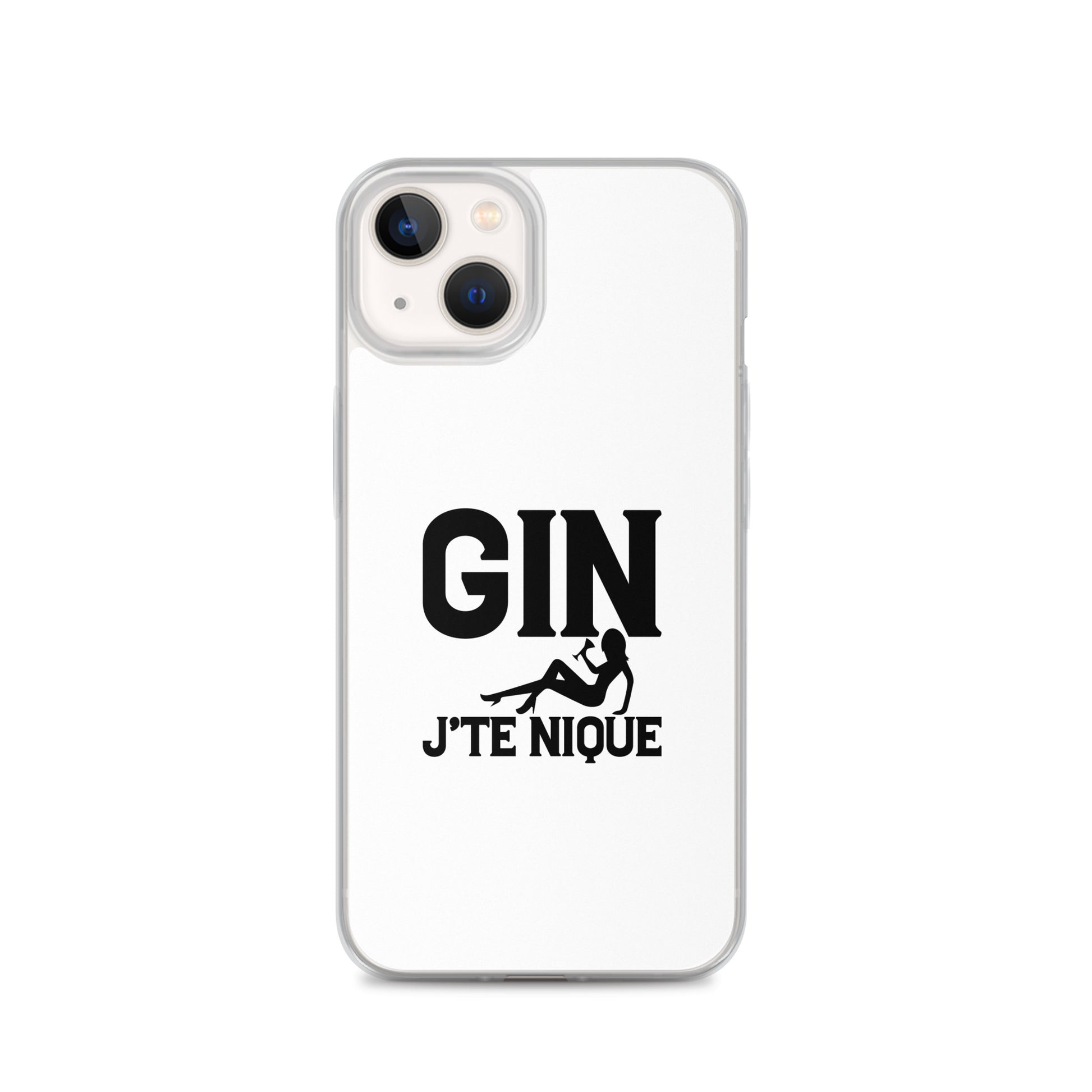 Coque iPhone Gin j'te nique iPhone 13 - Sedurro
