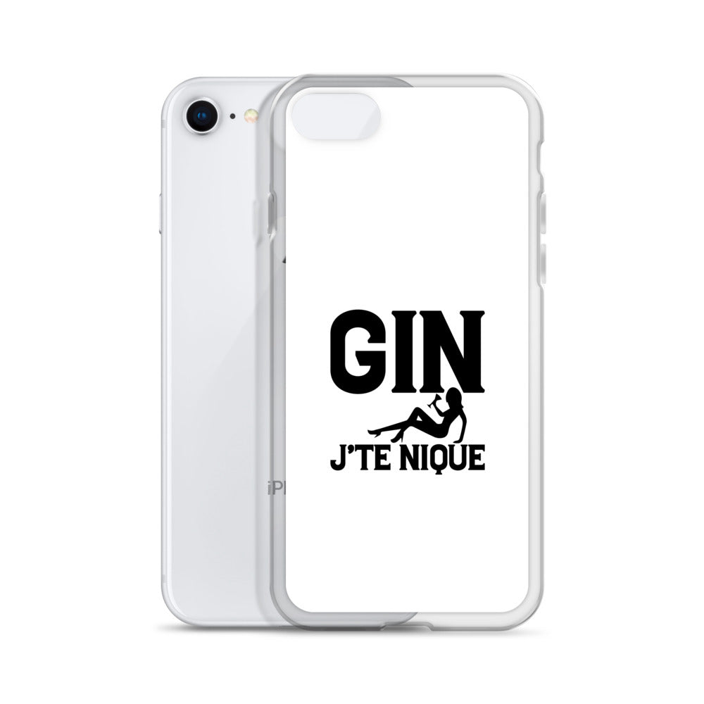 Coque iPhone Gin j'te nique - Sedurro