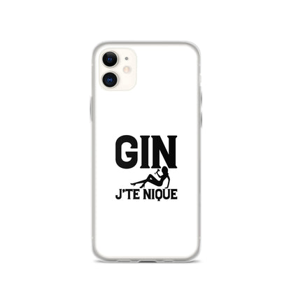 Coque iPhone Gin j'te nique iPhone 11 - Sedurro