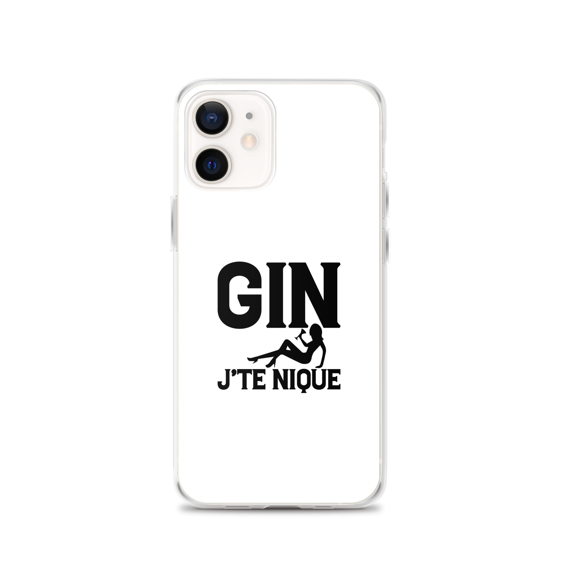 Coque iPhone Gin j'te nique iPhone 12 - Sedurro