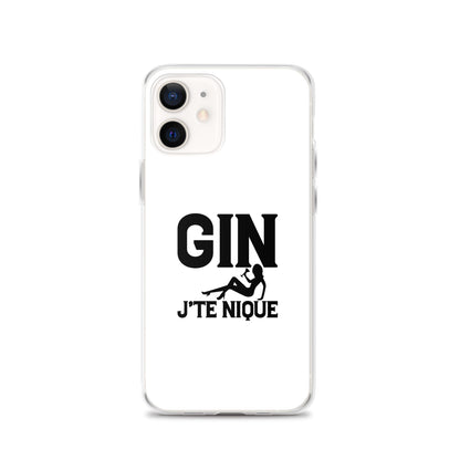 Coque iPhone Gin j'te nique iPhone 12 - Sedurro