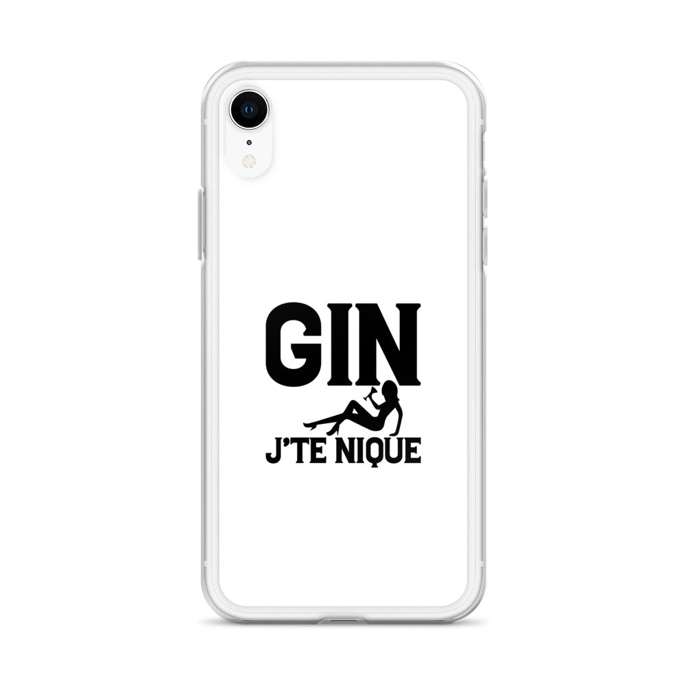 Coque iPhone Gin j'te nique - Sedurro